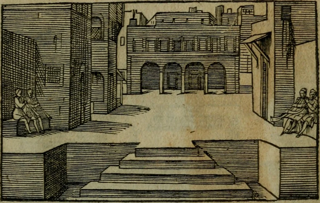 An illustration from Povrtraits divers, 1557, leaf 14