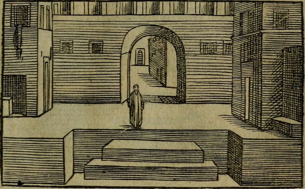 An illustration from Povrtraits divers, 1557, leaf 18