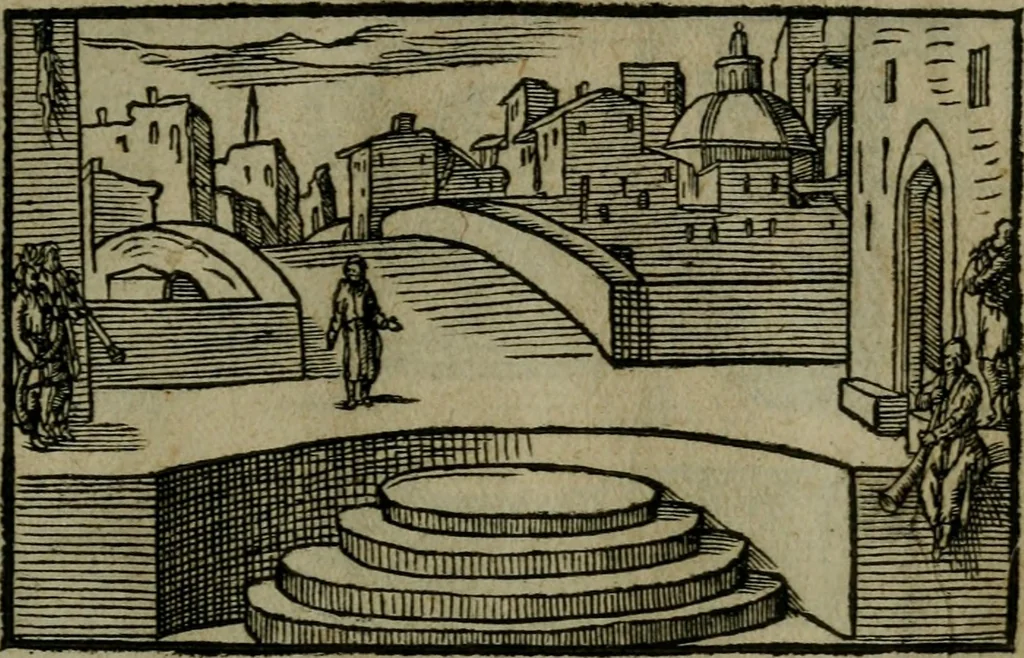 An illustration from Povrtraits divers, 1557, leaf 20