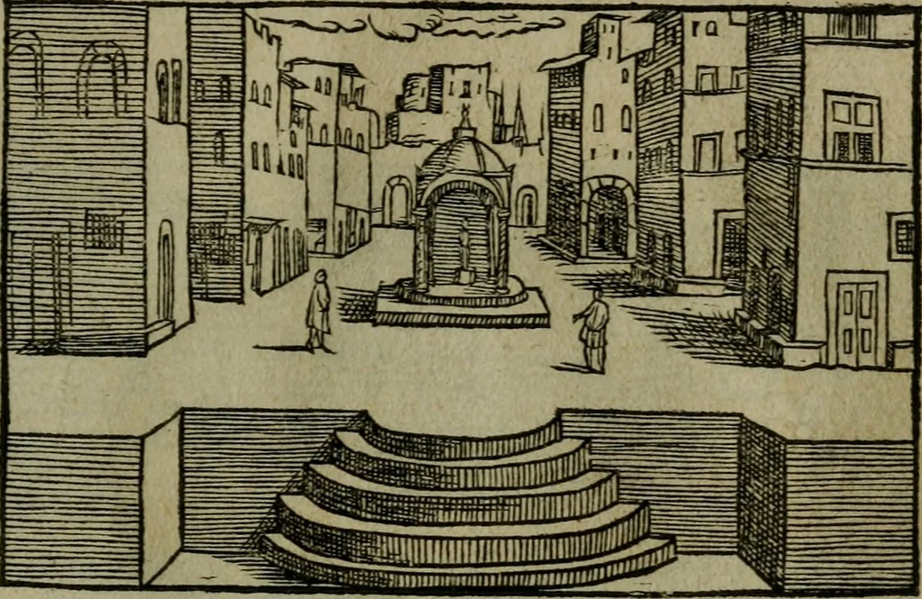 An illustration from Povrtraits divers, 1557, leaf 22