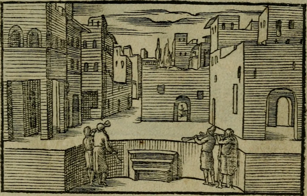 An illustration from Povrtraits divers, 1557, leaf 30