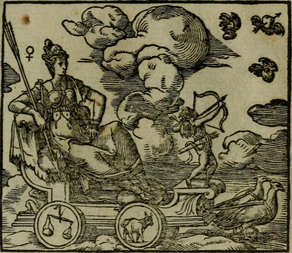 An illustration from Povrtraits divers, 1557, leaf 60