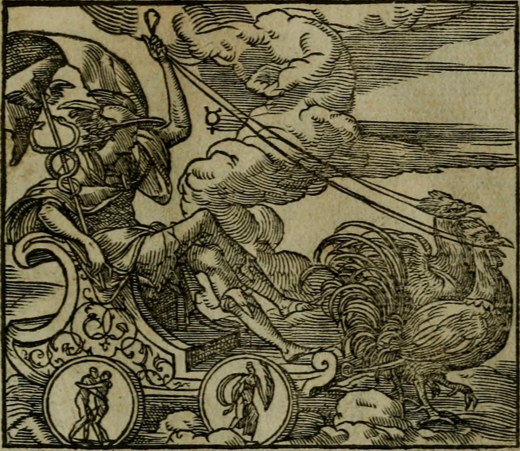 An illustration from Povrtraits divers, 1557, leaf 70