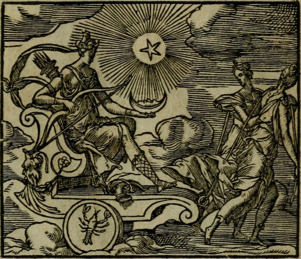 An illustration from Povrtraits divers, 1557, leaf 72