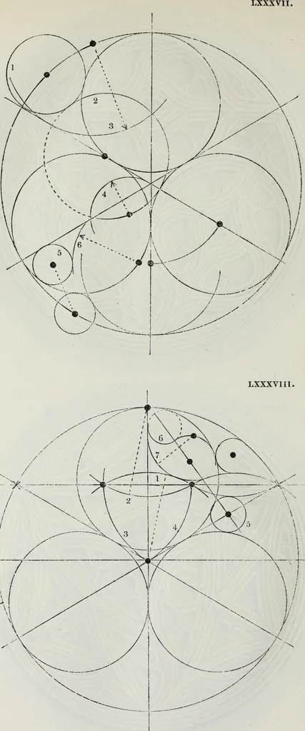 An illustration from The power of form applied to geometric tracery : one hundred designs and their foundations resulting from one diagram, 1851, leaf 117
