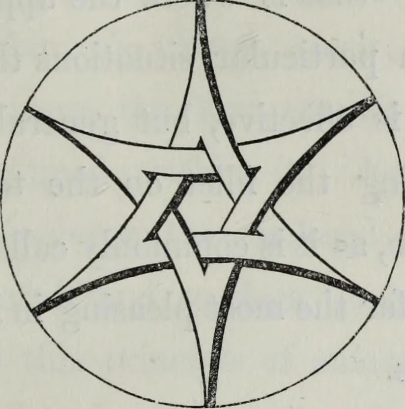 An illustration from The power of form applied to geometric tracery : one hundred designs and their foundations resulting from one diagram, 1851, leaf 18