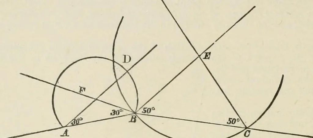 An illustration from The American practical navigator : being an epitome of navigation and nautical astronomy, 1888, leaf 95