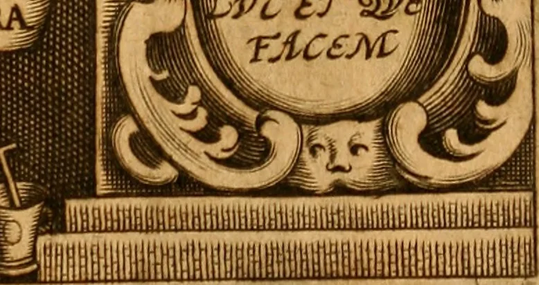 An illustration from Practicae medicinae liber primus [-secundus], 1654, leaf 6