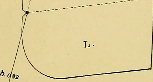 An illustration from The practical application of the slide valve and link motion to stationary, portable, locomotive, and marine engines : with new and simple methods for proportioning the parts, 1897, leaf 116