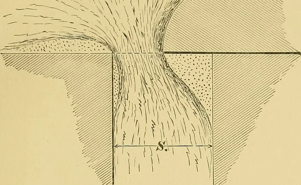 An illustration from The practical application of the slide valve and link motion to stationary, portable, locomotive, and marine engines : with new and simple methods for proportioning the parts, 1897, leaf 30