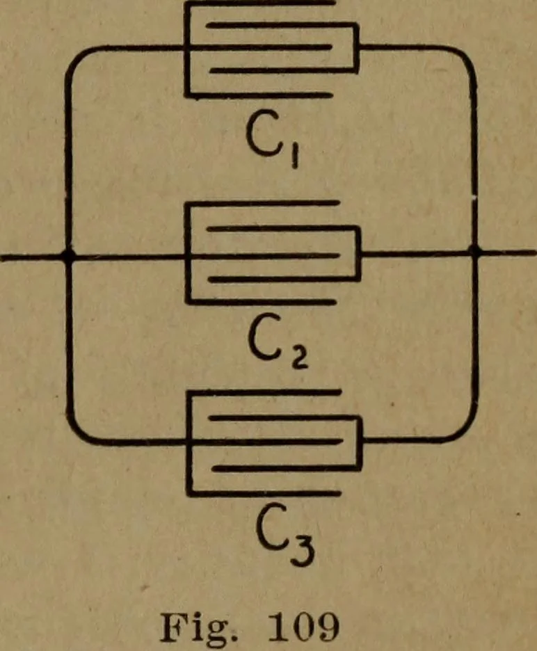 An illustration from Practical applied electricity; a book in plain English, for the practical man. Theory, practical applications and examples, 1911, leaf 158