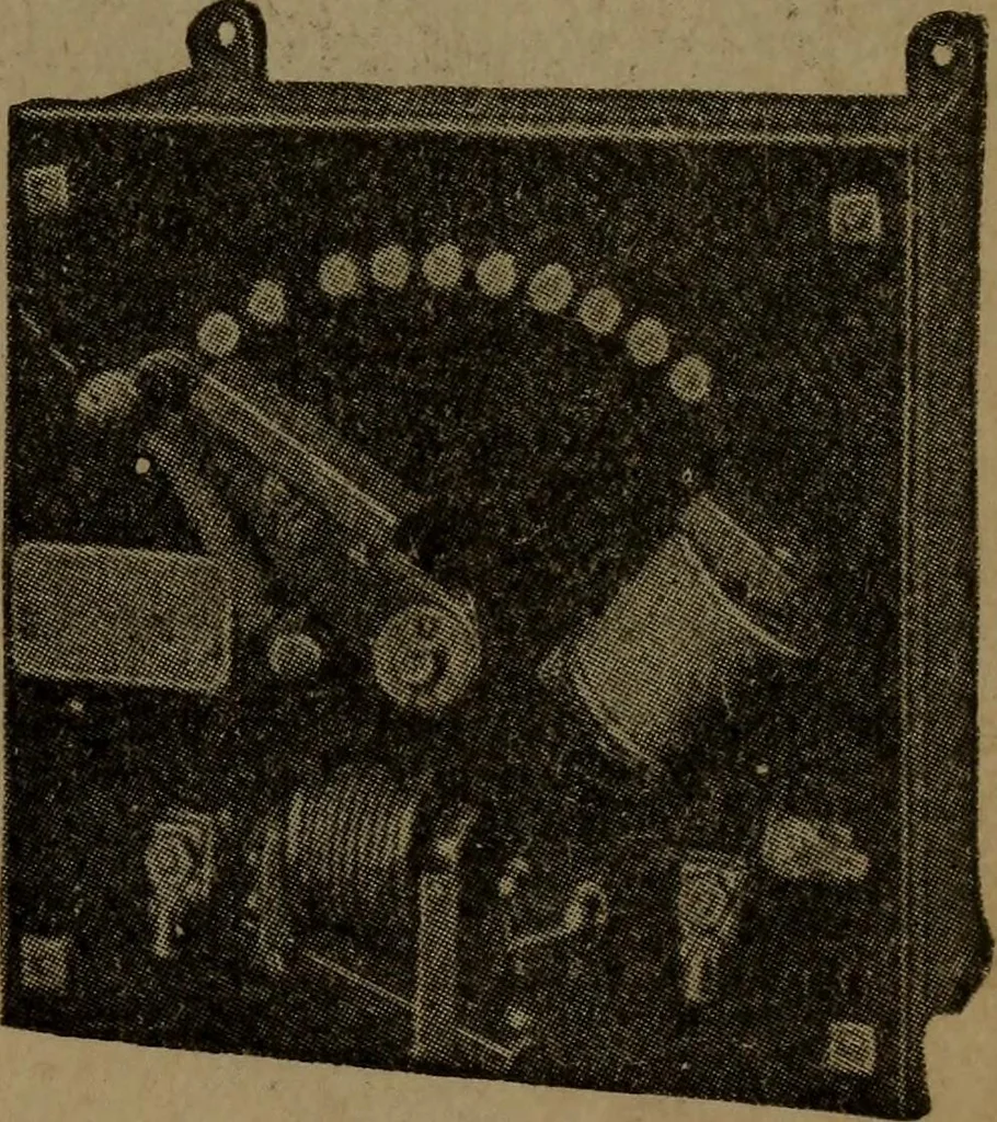 An illustration from Practical applied electricity; a book in plain English, for the practical man. Theory, practical applications and examples, 1911, leaf 218