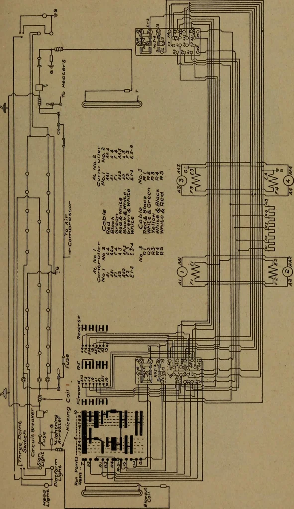 An illustration from Practical applied electricity; a book in plain English, for the practical man. Theory, practical applications and examples, 1911, leaf 224