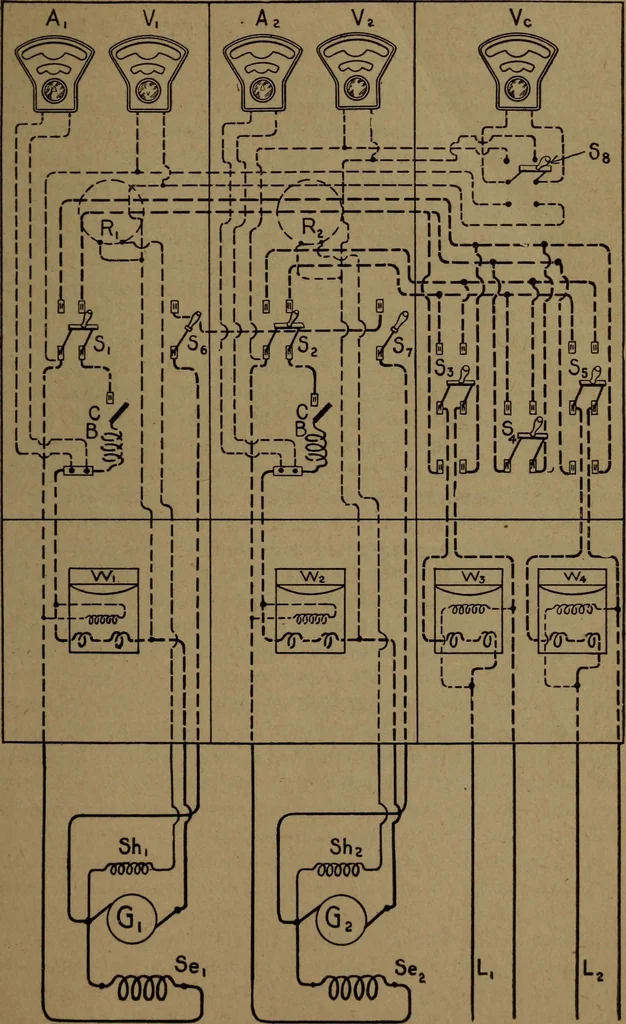 An illustration from Practical applied electricity; a book in plain English, for the practical man. Theory, practical applications and examples, 1911, leaf 288