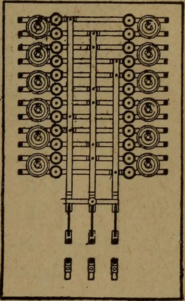 An illustration from Practical applied electricity; a book in plain English, for the practical man. Theory, practical applications and examples, 1911, leaf 340