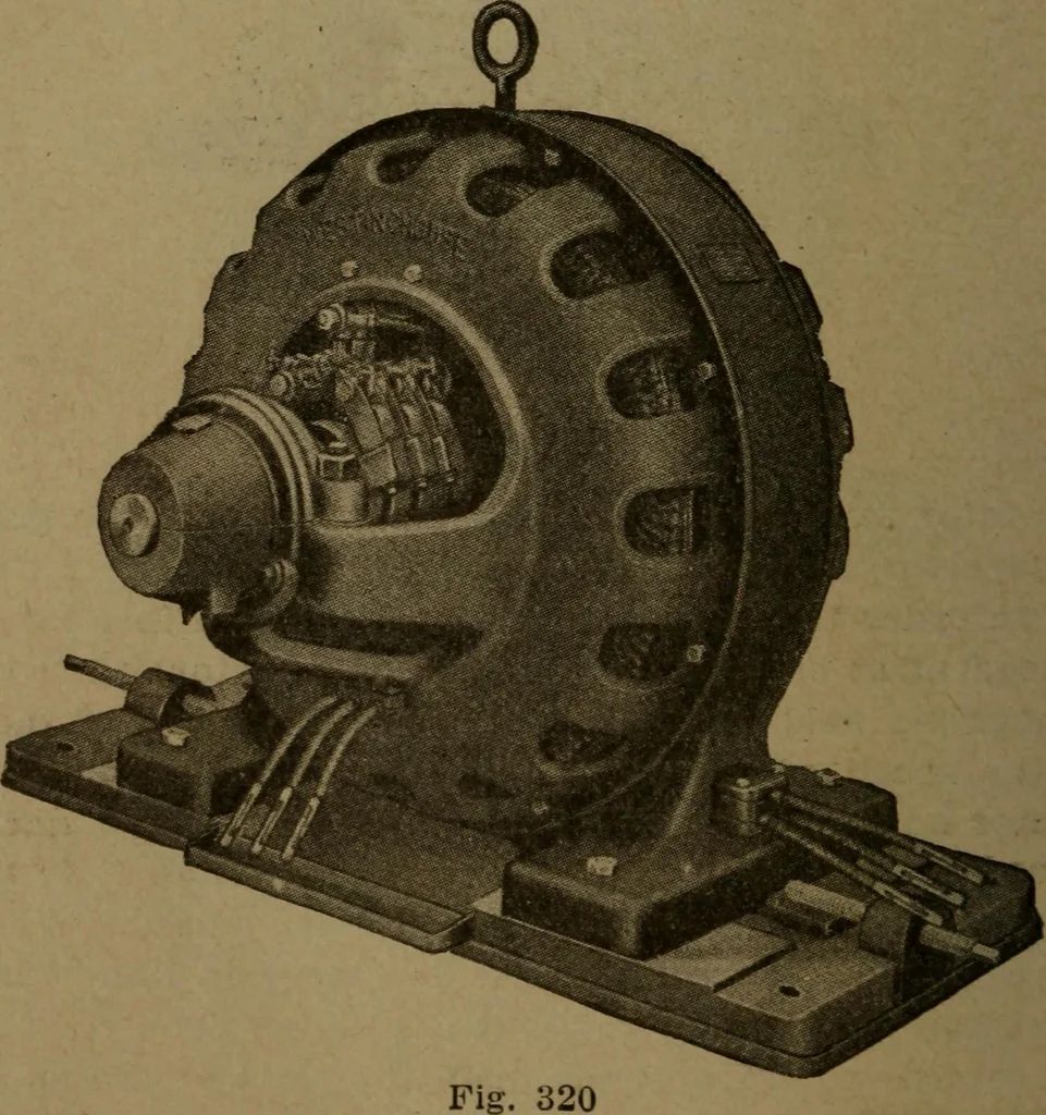 An illustration from Practical applied electricity; a book in plain English, for the practical man. Theory, practical applications and examples, 1911, leaf 393