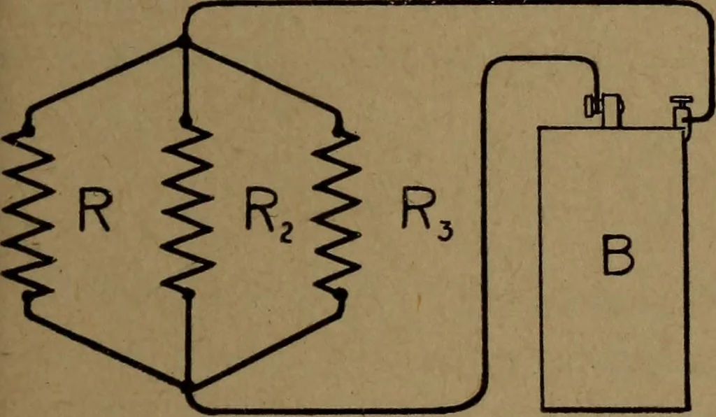 An illustration from Practical applied electricity; a book in plain English, for the practical man. Theory, practical applications and examples, 1911, leaf 50