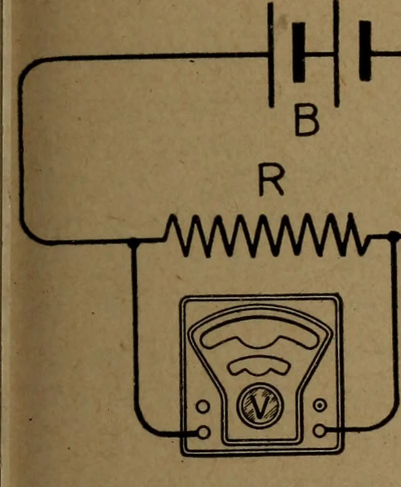 An illustration from Practical applied electricity; a book in plain English, for the practical man. Theory, practical applications and examples, 1911, leaf 58