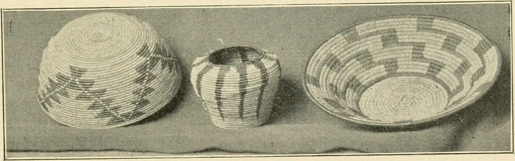 An illustration from Practical and artistic basketry, 1904, leaf 108