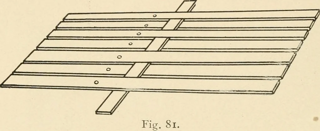 An illustration from Practical and artistic basketry, 1904, leaf 113