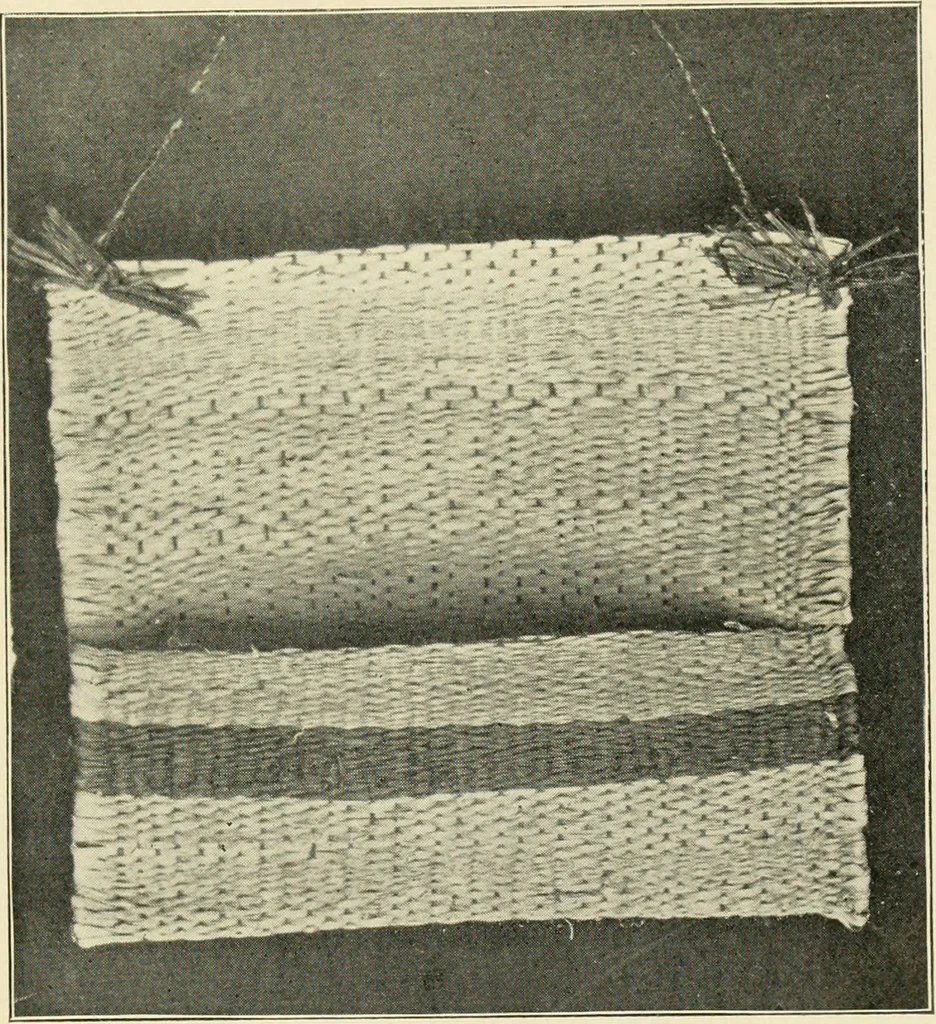 An illustration from Practical and artistic basketry, 1904, leaf 126