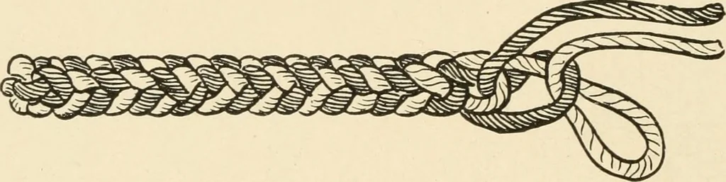An illustration from Practical and artistic basketry, 1904, leaf 137