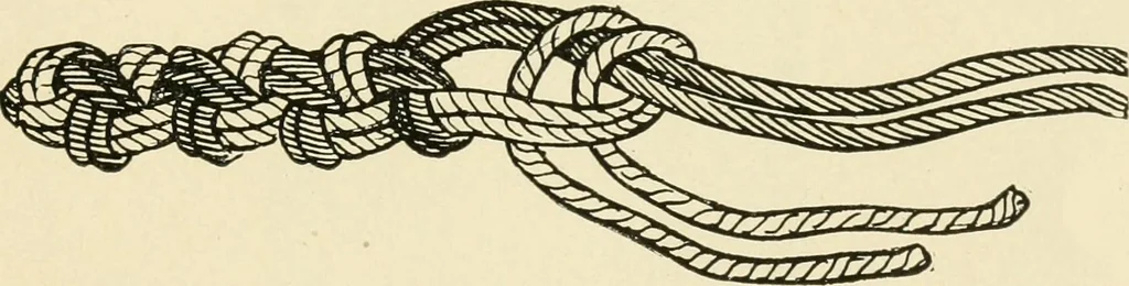 An illustration from Practical and artistic basketry, 1904, leaf 138
