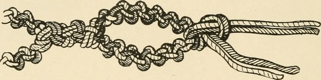An illustration from Practical and artistic basketry, 1904, leaf 139