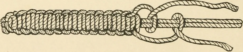 An illustration from Practical and artistic basketry, 1904, leaf 141