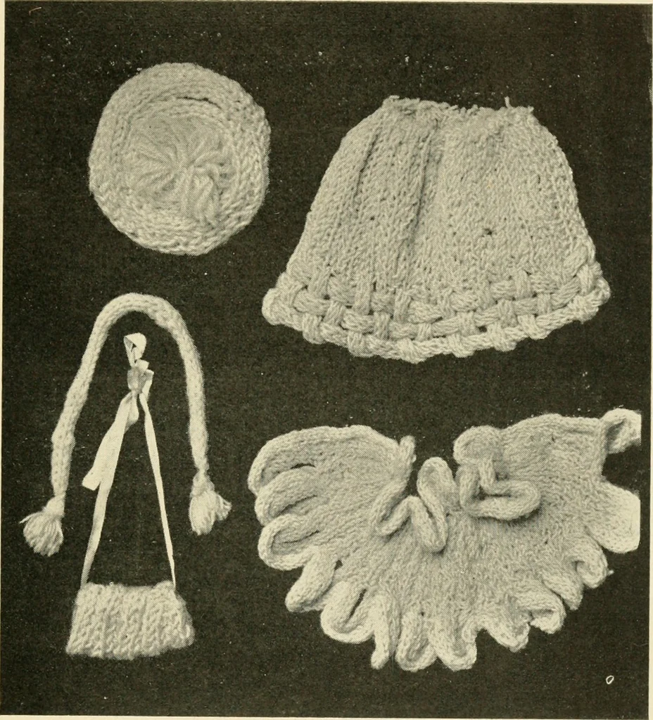 An illustration from Practical and artistic basketry, 1904, leaf 146