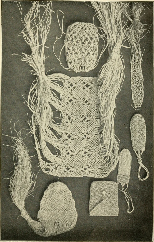 An illustration from Practical and artistic basketry, 1904, leaf 72