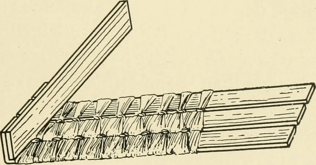 An illustration from Practical and artistic basketry, 1904, leaf 88