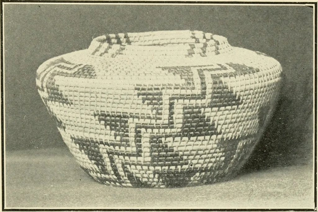 An illustration from Practical and artistic basketry, 1904, leaf 94