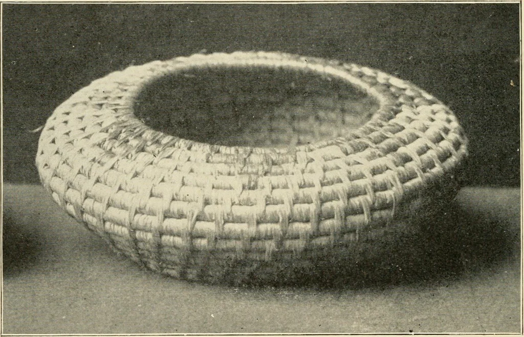An illustration from Practical and artistic basketry, 1904, leaf 95
