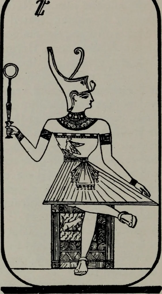 An illustration from Practical astrology : a simple method of casting horoscopes : and language of the stars easily comprehended, 1901, leaf 193
