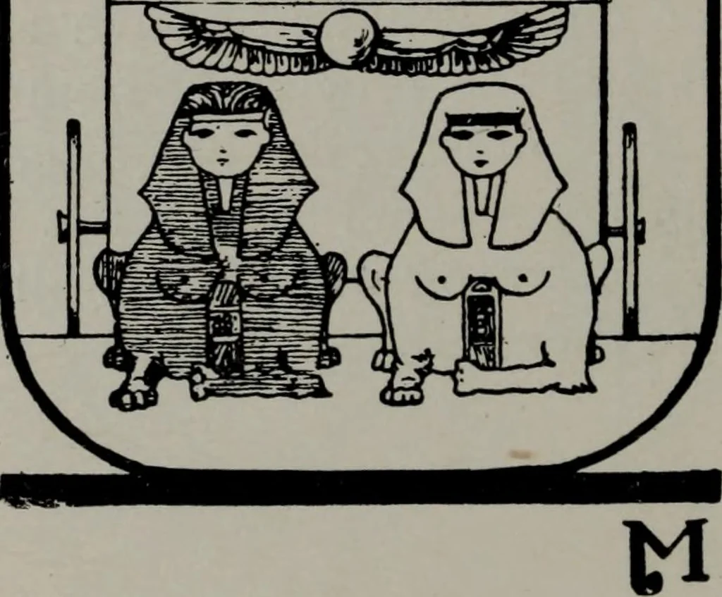 An illustration from Practical astrology : a simple method of casting horoscopes : and language of the stars easily comprehended, 1901, leaf 199