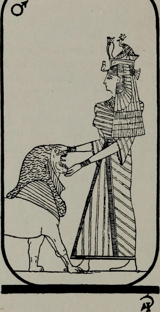An illustration from Practical astrology : a simple method of casting horoscopes : and language of the stars easily comprehended, 1901, leaf 207