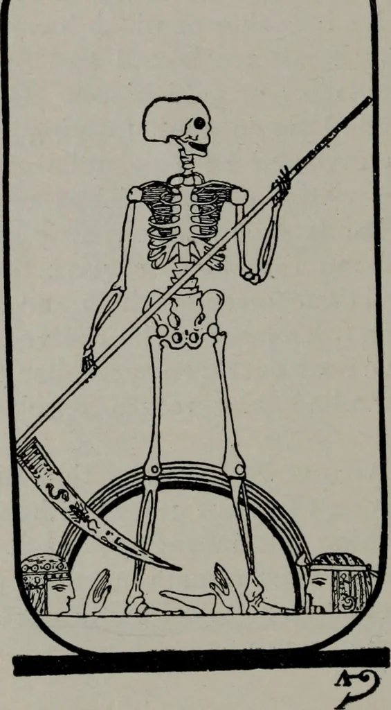 An illustration from Practical astrology : a simple method of casting horoscopes : and language of the stars easily comprehended, 1901, leaf 211