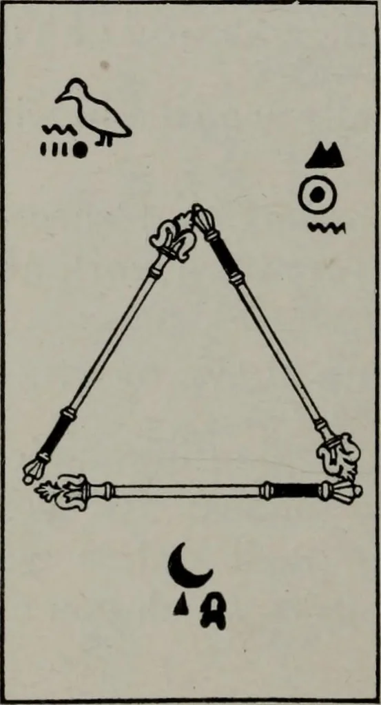 An illustration from Practical astrology : a simple method of casting horoscopes : and language of the stars easily comprehended, 1901, leaf 233