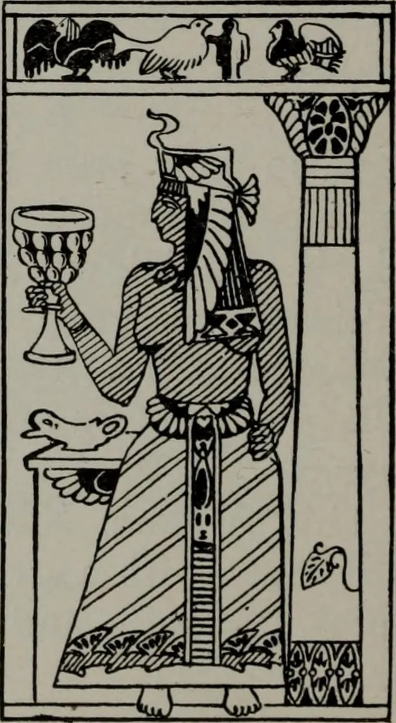 An illustration from Practical astrology : a simple method of casting horoscopes : and language of the stars easily comprehended, 1901, leaf 237