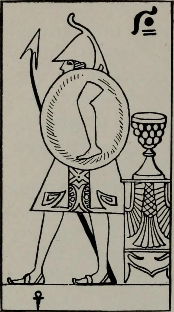 An illustration from Practical astrology : a simple method of casting horoscopes : and language of the stars easily comprehended, 1901, leaf 239