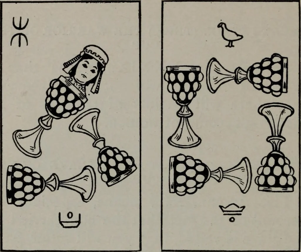 An illustration from Practical astrology : a simple method of casting horoscopes : and language of the stars easily comprehended, 1901, leaf 241