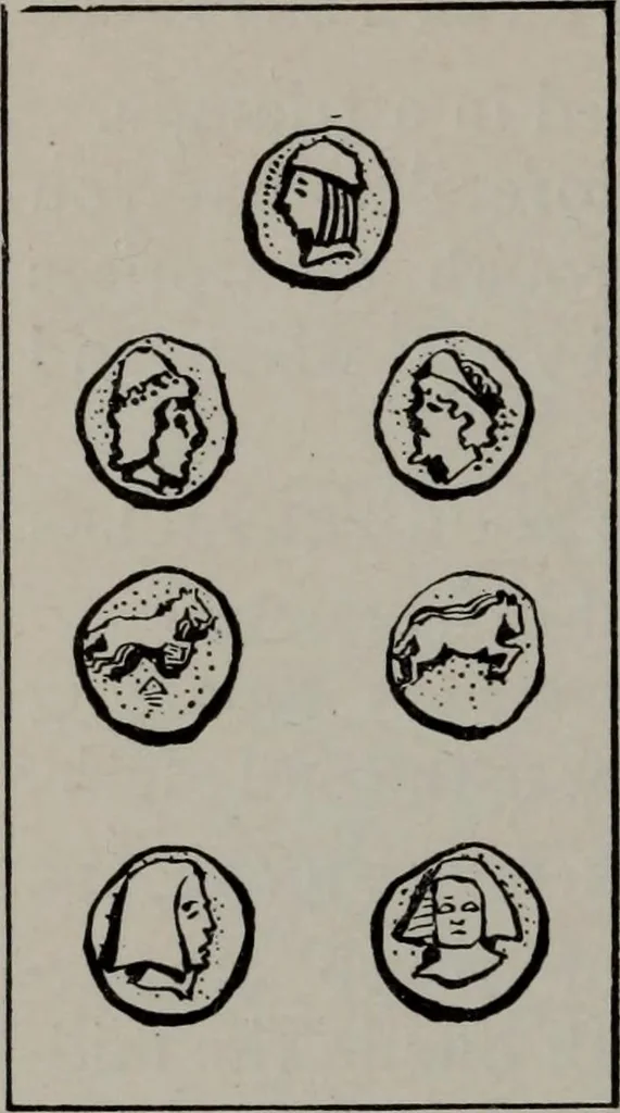 An illustration from Practical astrology : a simple method of casting horoscopes : and language of the stars easily comprehended, 1901, leaf 257