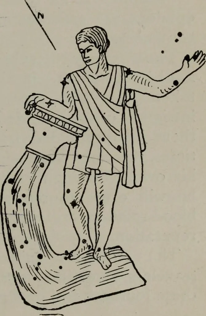 An illustration from Practical astrology : a simple method of casting horoscopes : and language of the stars easily comprehended, 1901, leaf 72