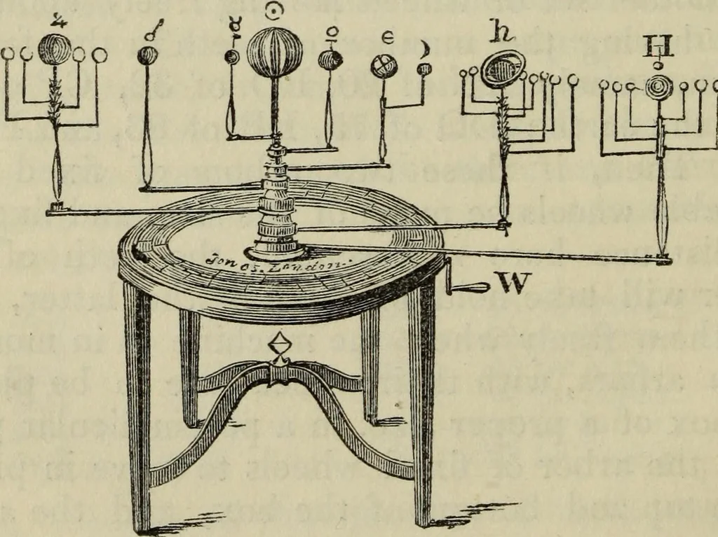 An illustration from The practical astronomer : comprising illustrations of light and colours, practical descriptions of all kinds of telescopes, the use of the equatorial-transit, circular, and other astronomical instruments, a particular account of the Earl of Rosse's large telescopes, and other topics connected with astronomy, 1845, leaf 547