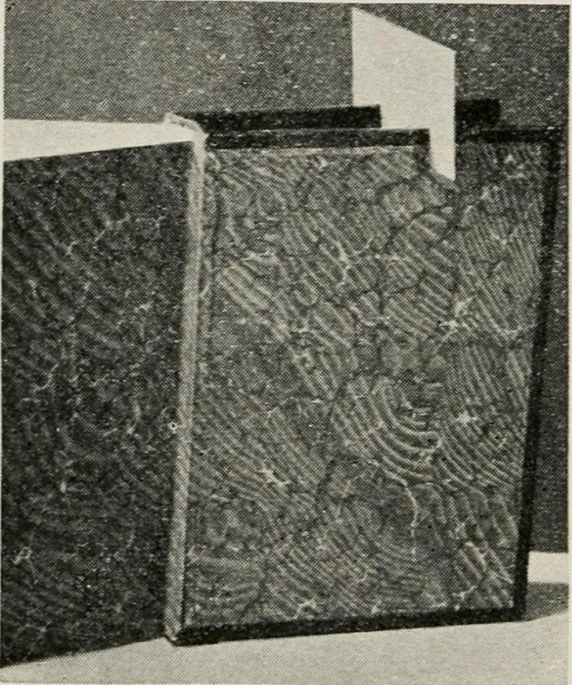 An illustration from Practical bookbinding : a text-book intended for those who take up the art of bookbinding, and designed to give sufficient help to enable handy persons to bind their books and periodicals, 1908, leaf 129