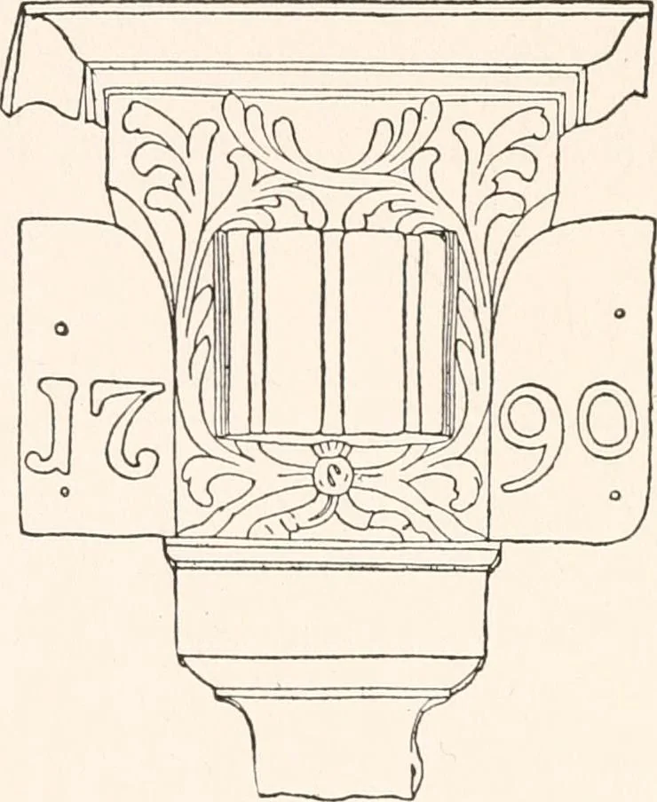 An illustration from The practical book of early American arts and crafts, 1916, leaf 107