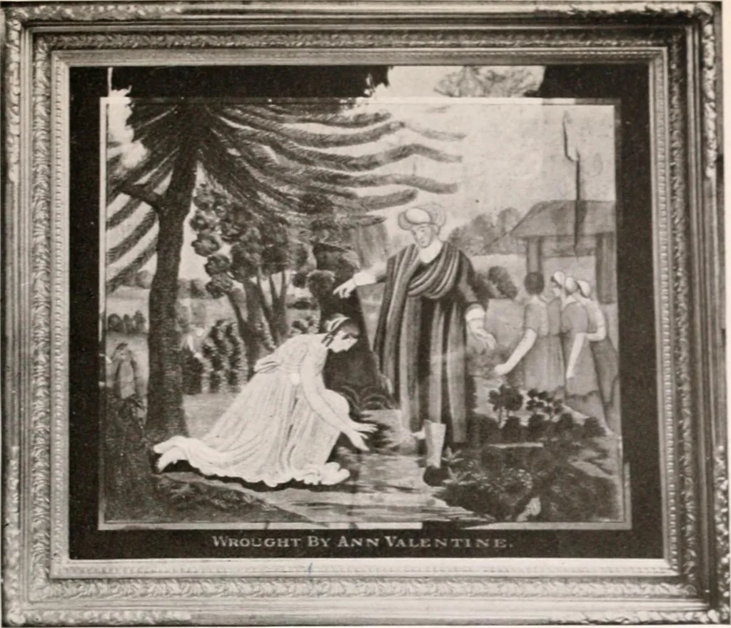 An illustration from The practical book of early American arts and crafts, 1916, leaf 128