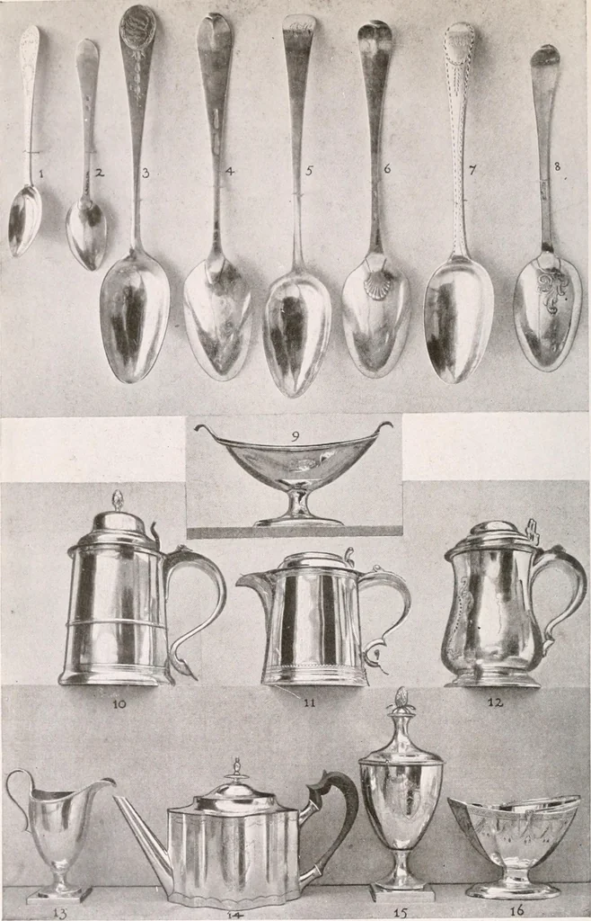 An illustration from The practical book of early American arts and crafts, 1916, leaf 151