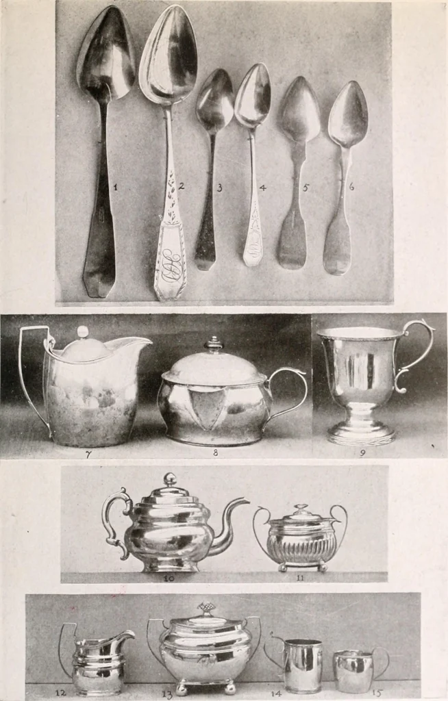 An illustration from The practical book of early American arts and crafts, 1916, leaf 152